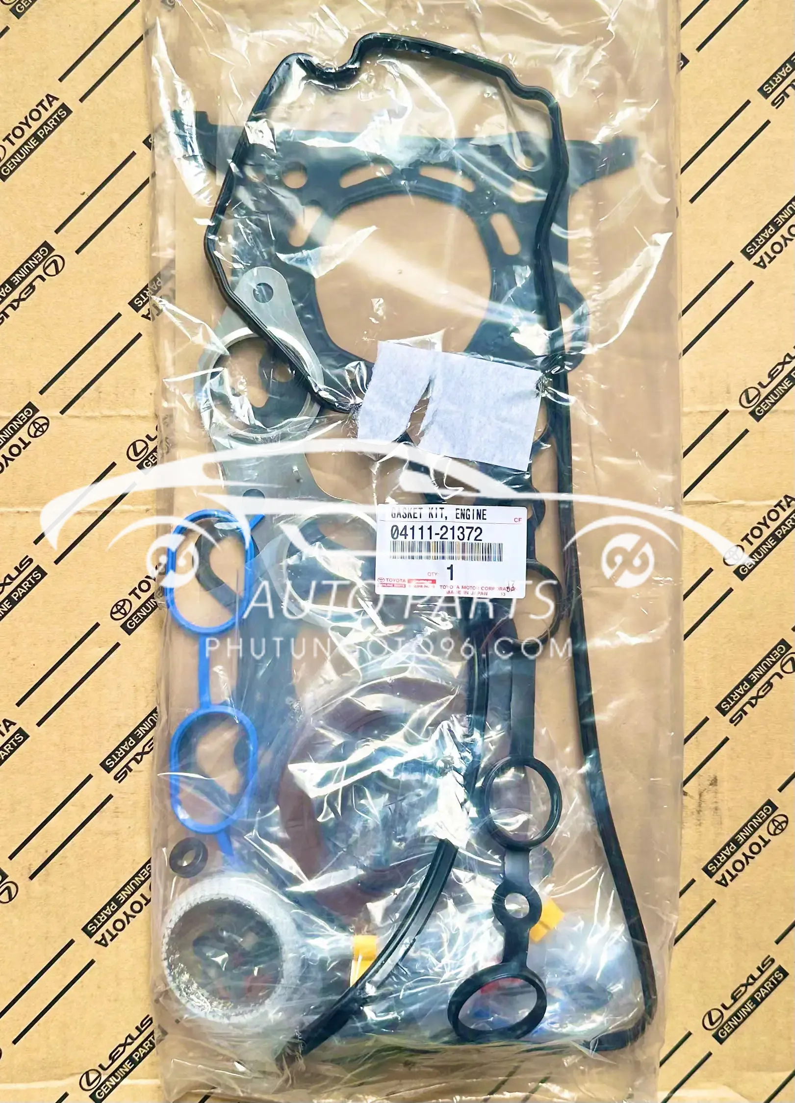 04111-21372 Bộ gioăng phớt đại tu Vios, Yaris 1NZ/2NZ