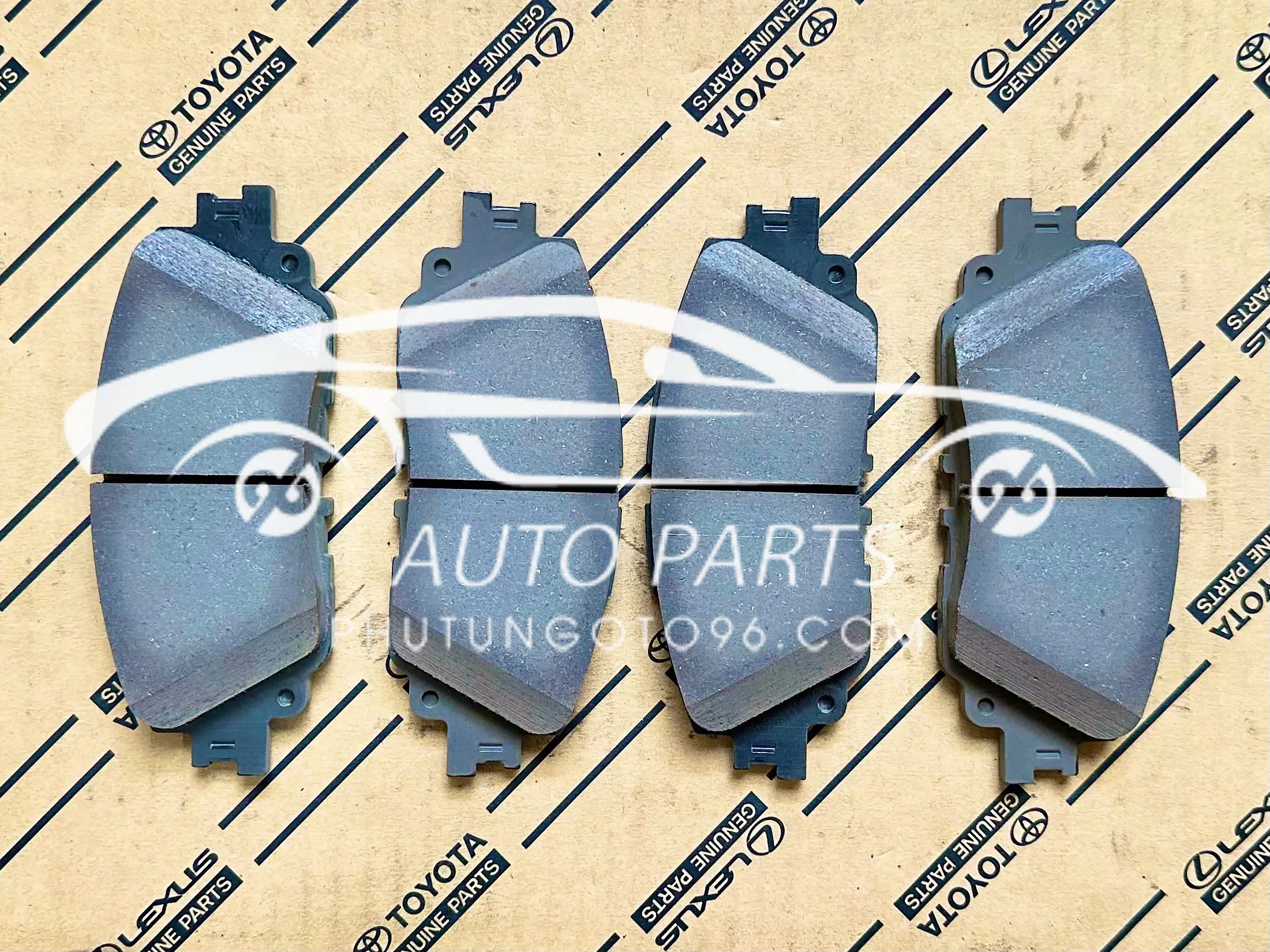 04465-33480 Má phanh trước Cross, Camry, Innova Cross