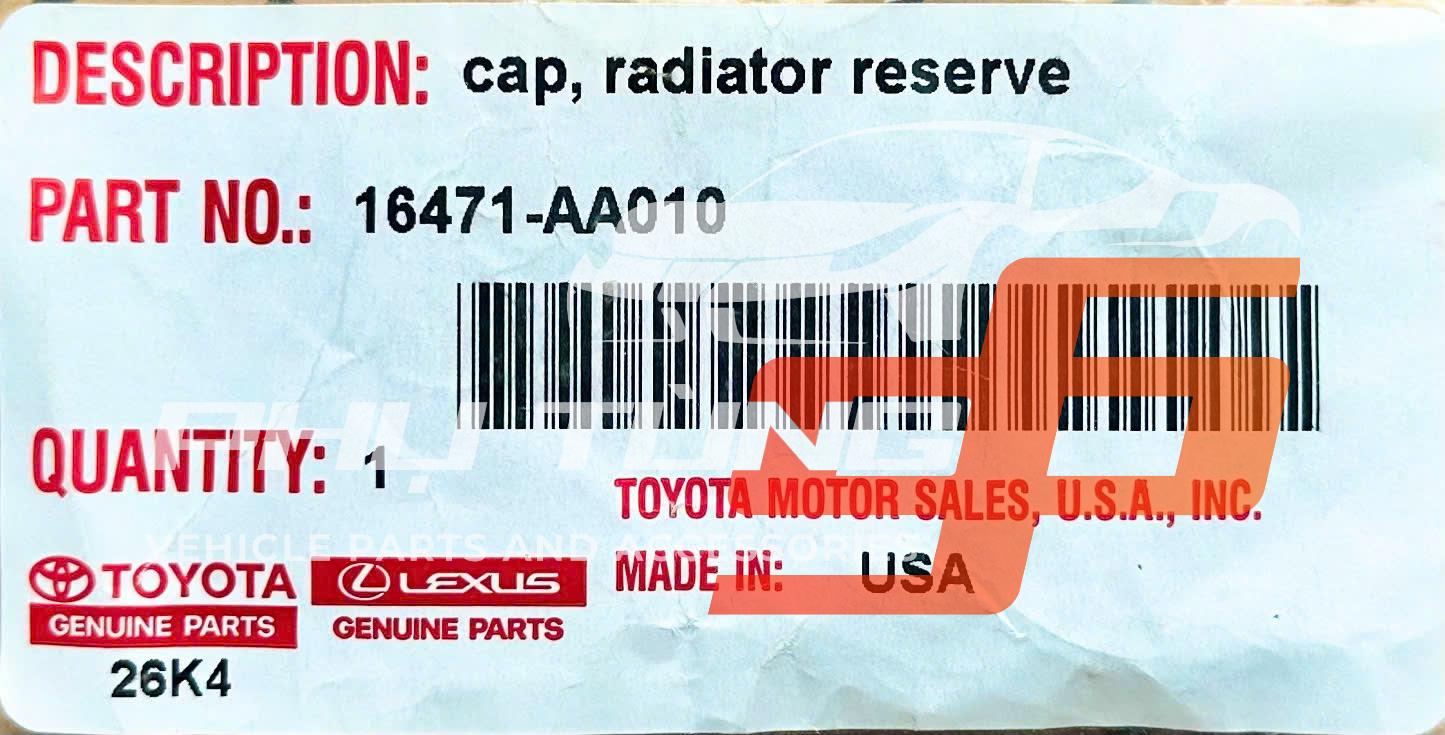 16471-AA010 Nắp bình nước rửa kính Camry USA 2007-2011