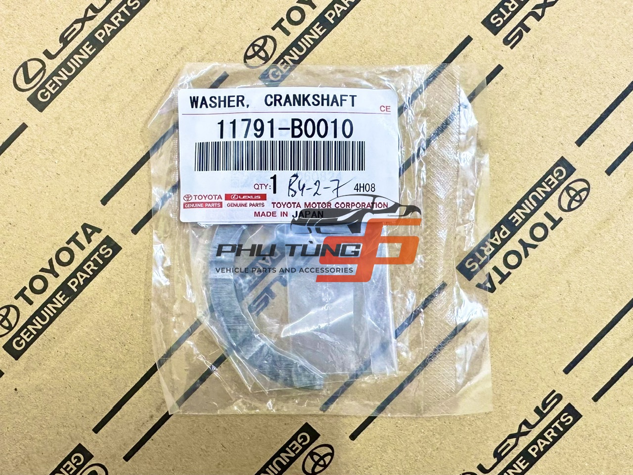 11791-B0010 Căn dọc trục cơ Veloz 2NR STD