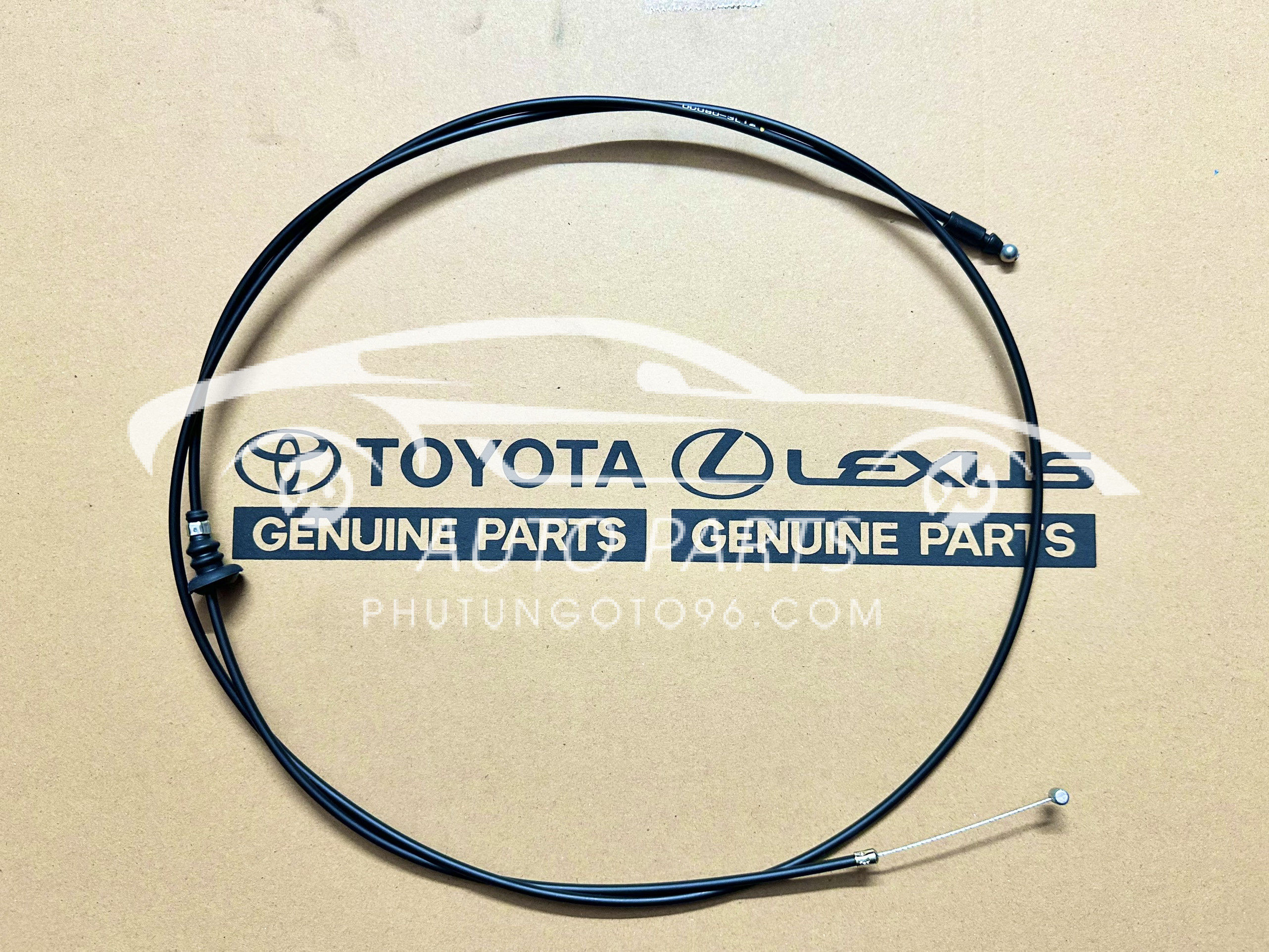 53630-0D080 Cáp mở nắp ca bô Vios 2008-2013