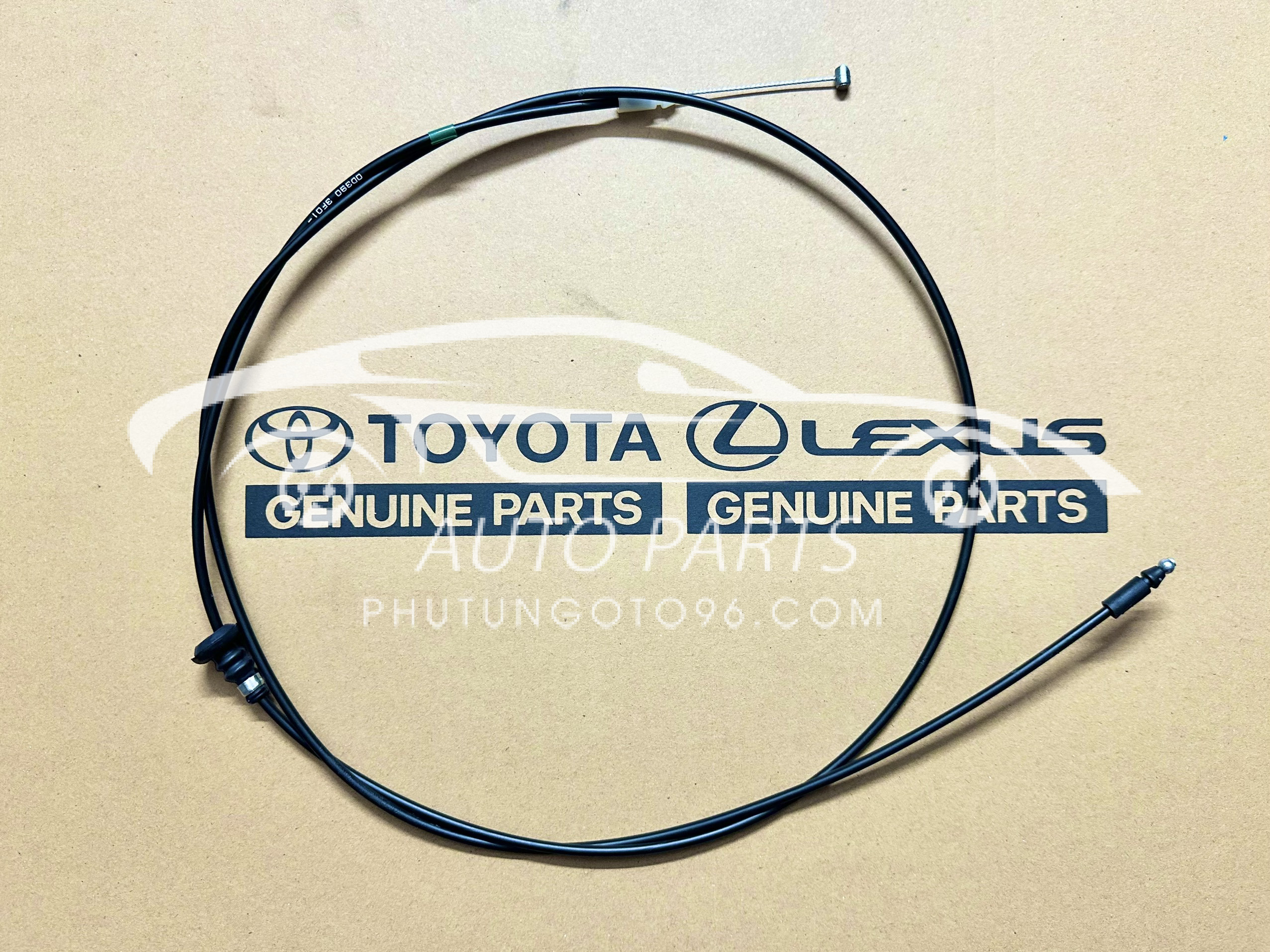 53630-0D390 Cáp mở nắp ca bô Vios - Yaris 2018