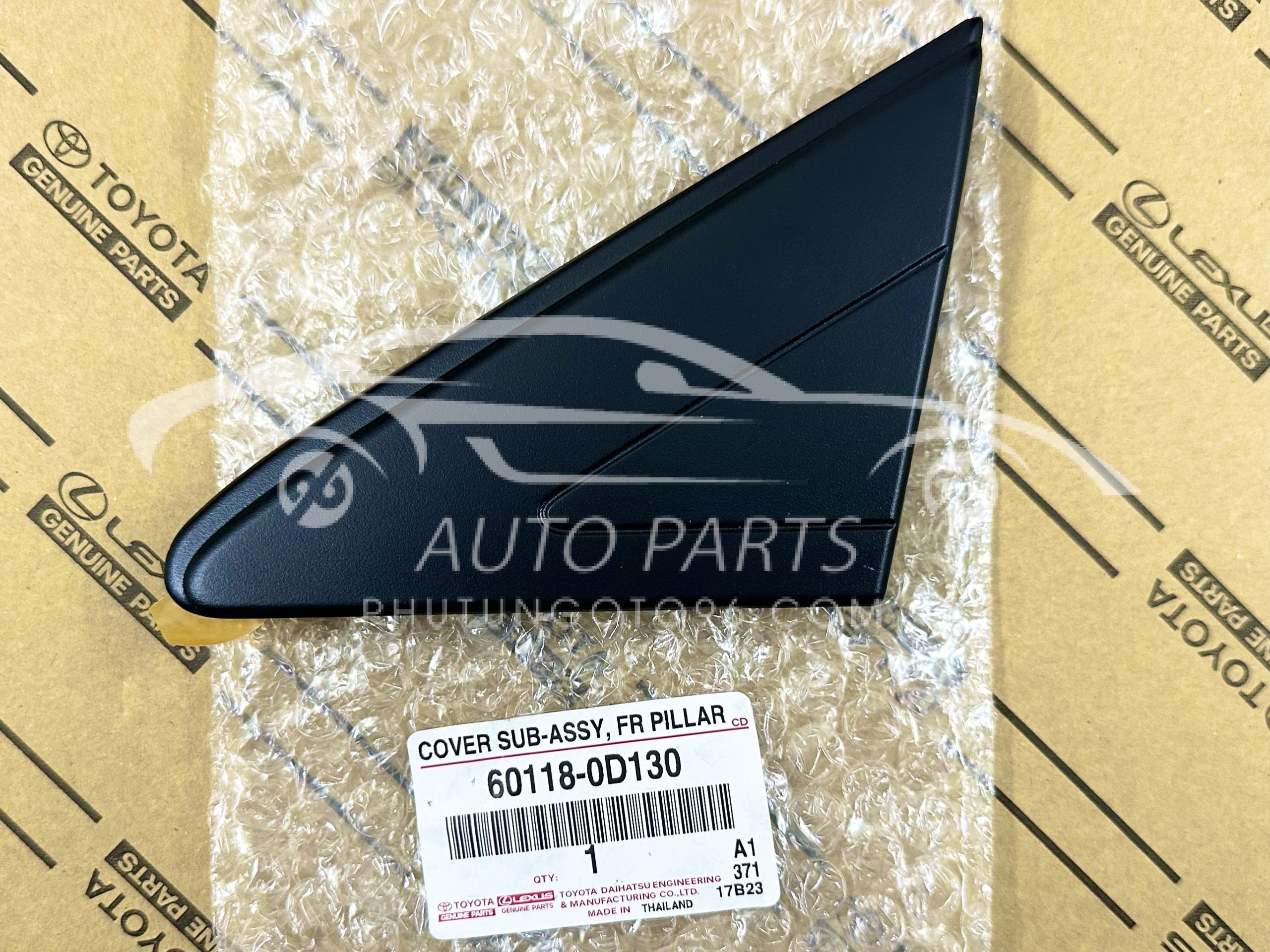 60118-0D130 Ốp tam giác chân gương ngoài Vios - Yaris 2015 LH