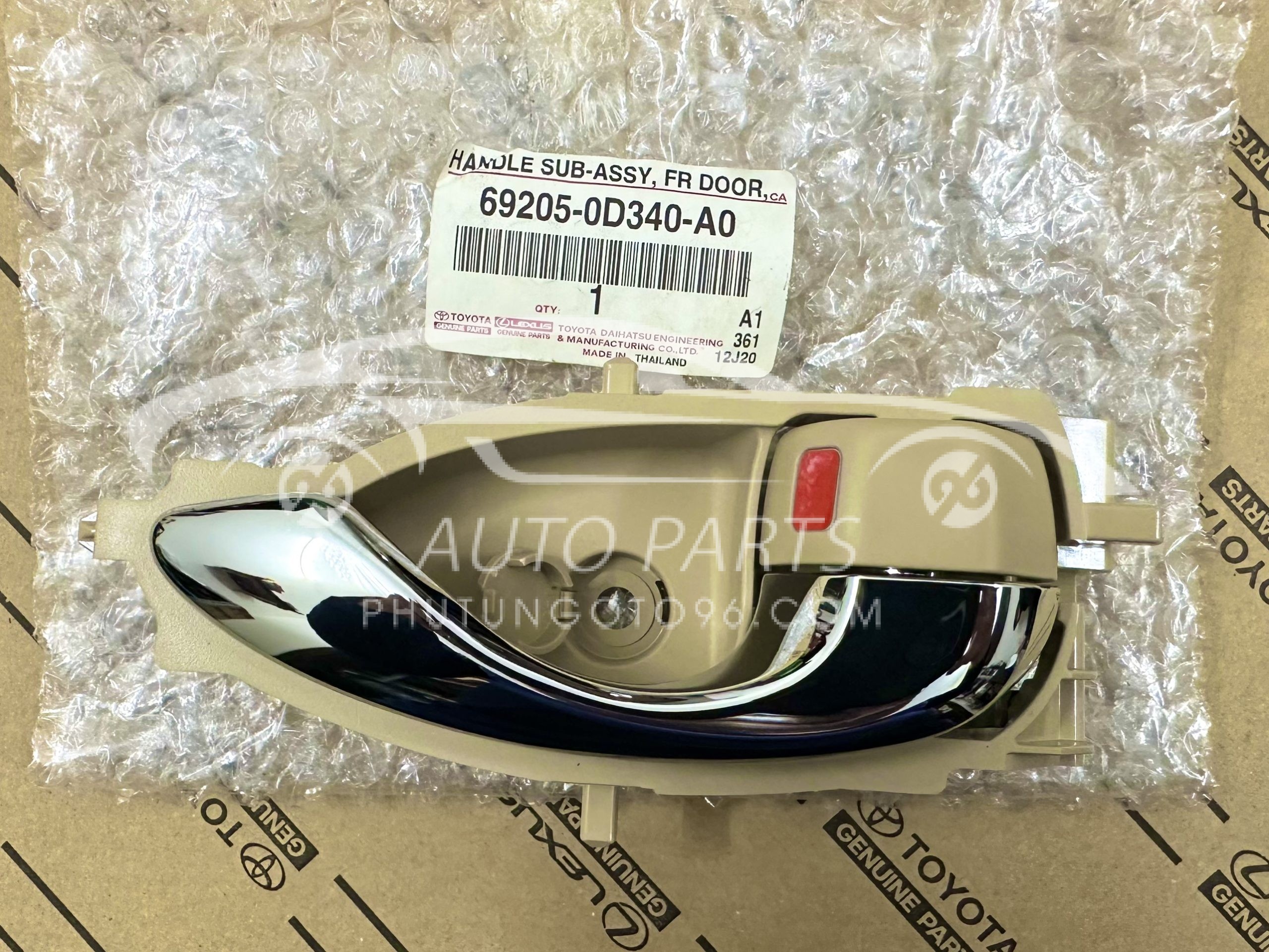 69205-0D340-A0 Tay mở cửa trong Vios 2020-2022 RH