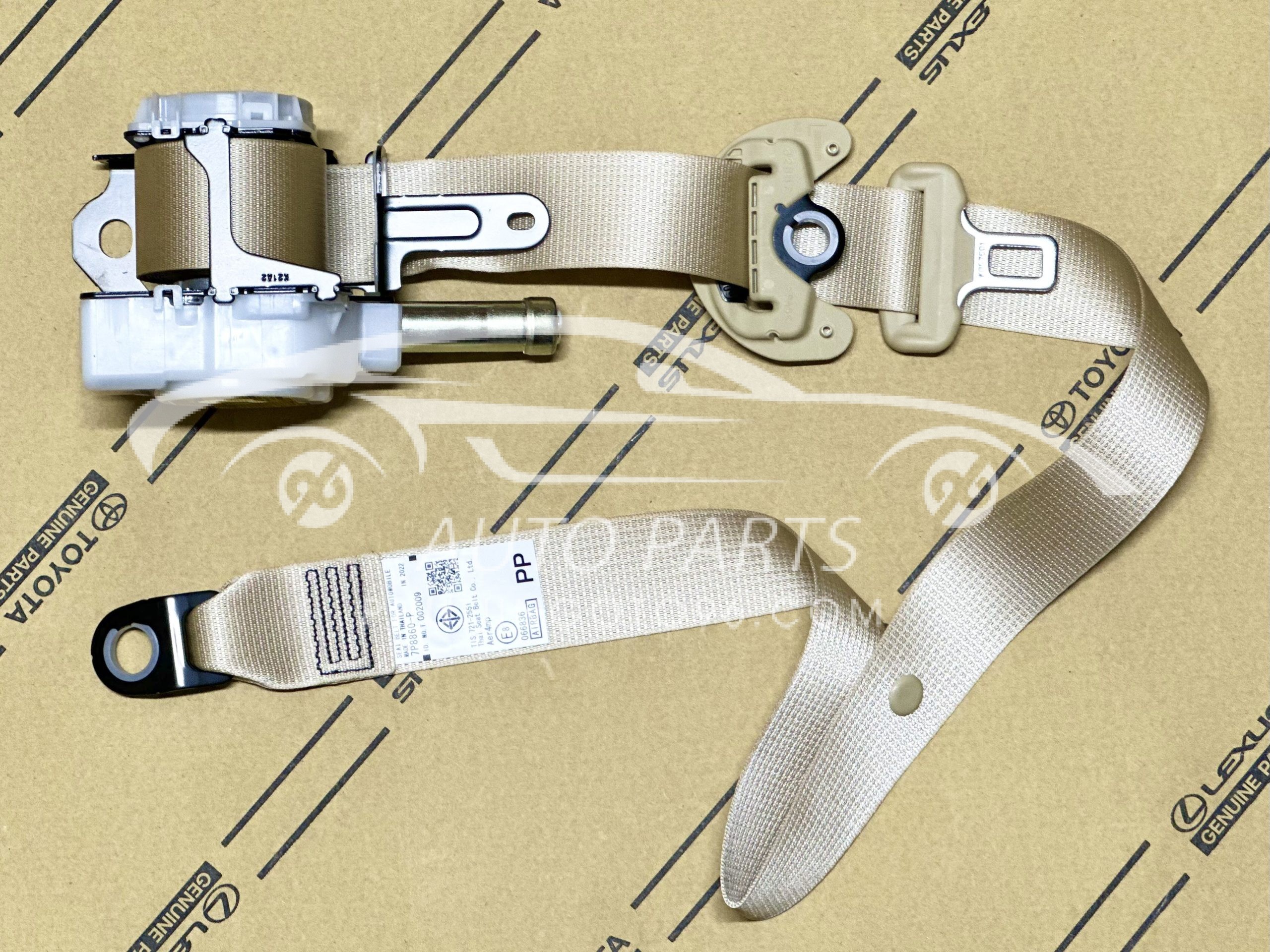 73220-02560-A1 Dây đai an toàn Altis 2019 LH