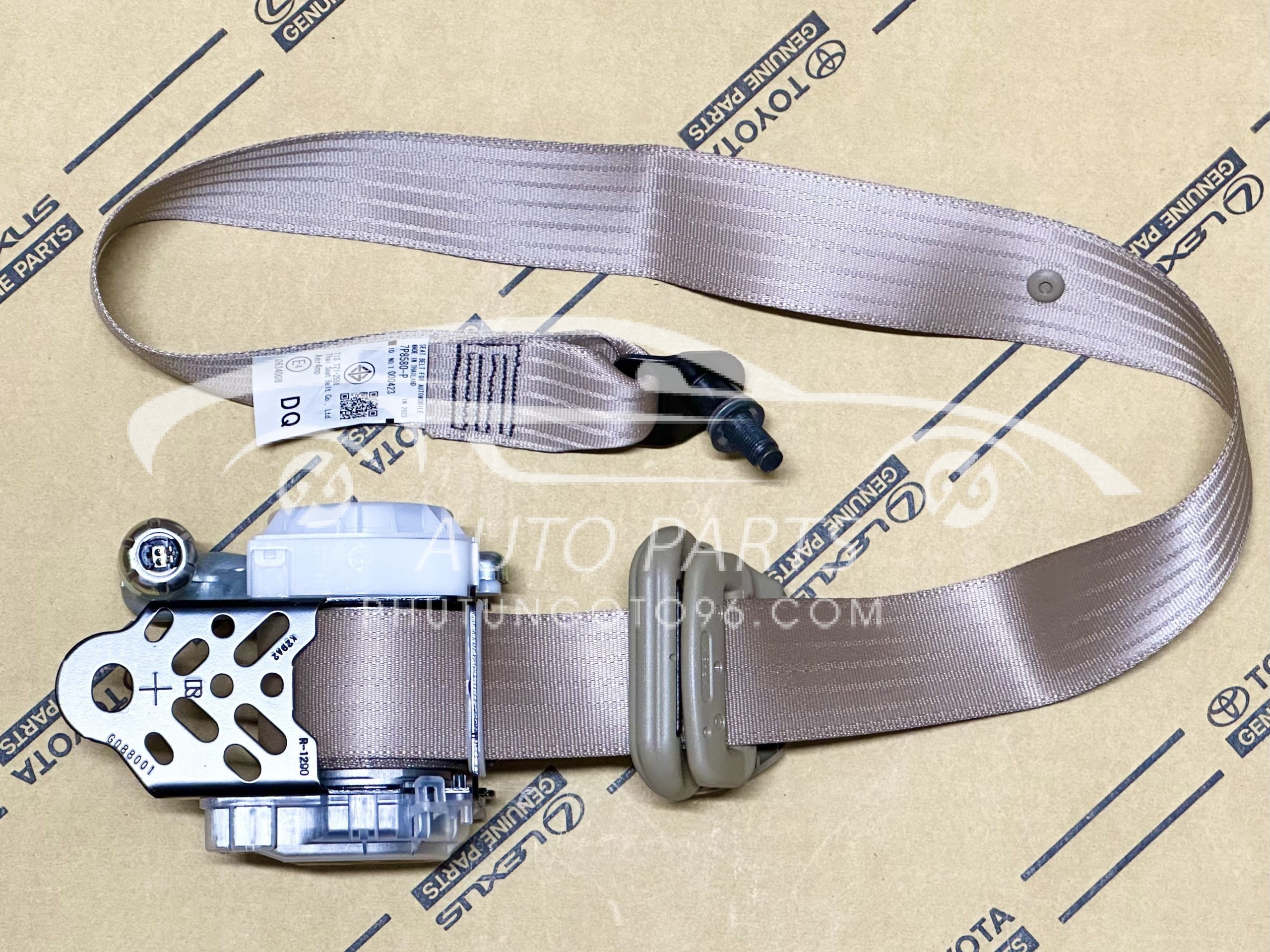 73220-0K380-A0 Dây đai an toàn trước Fortuner 2012-2015 - Hilux 2016 LH