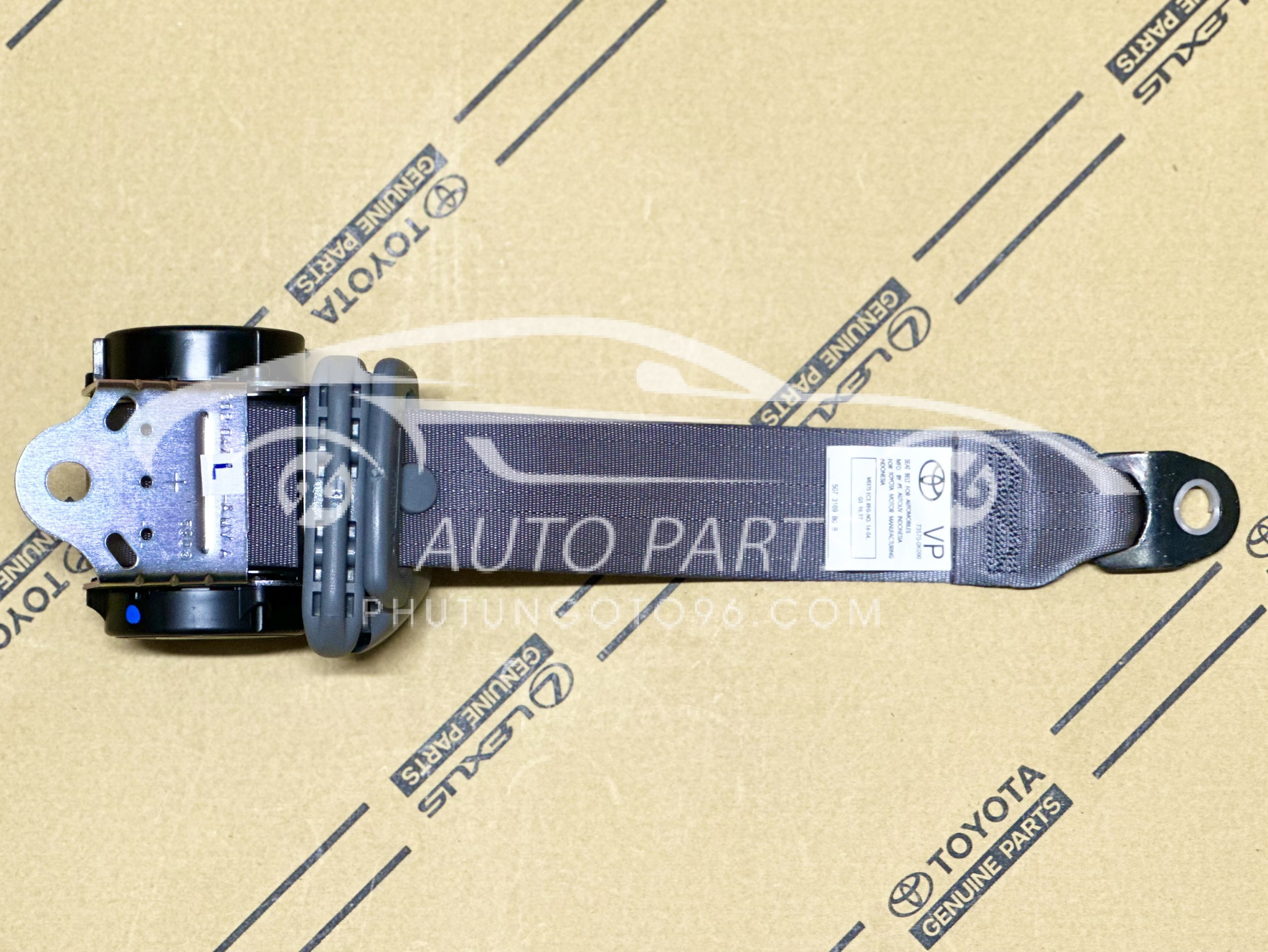 73570-0K090-B0 Dây đai an toàn hàng ghế 3 Innova 2008-2012 LH