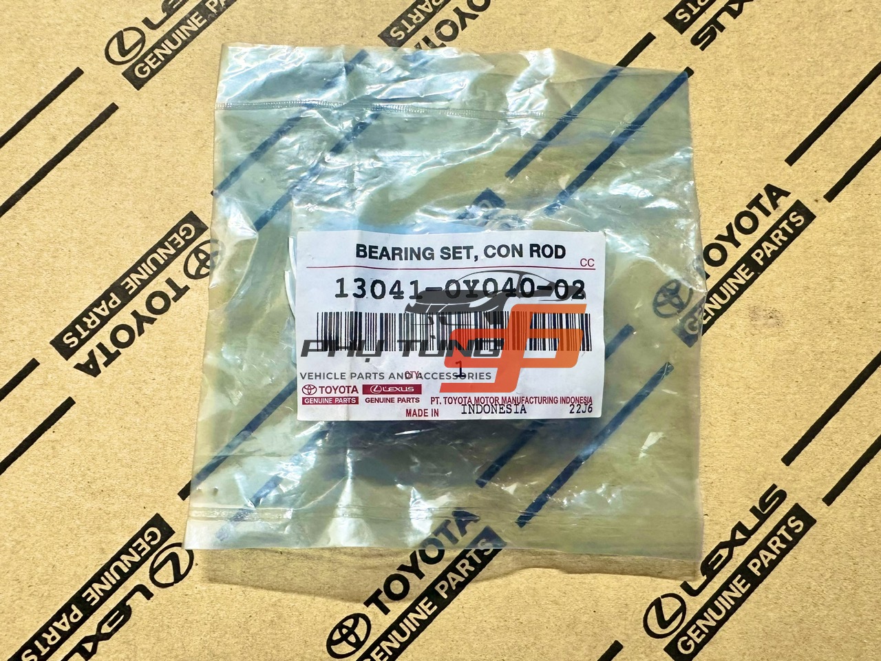13041-0Y040-02 Bạc biên Vios, Yaris 2NR STD