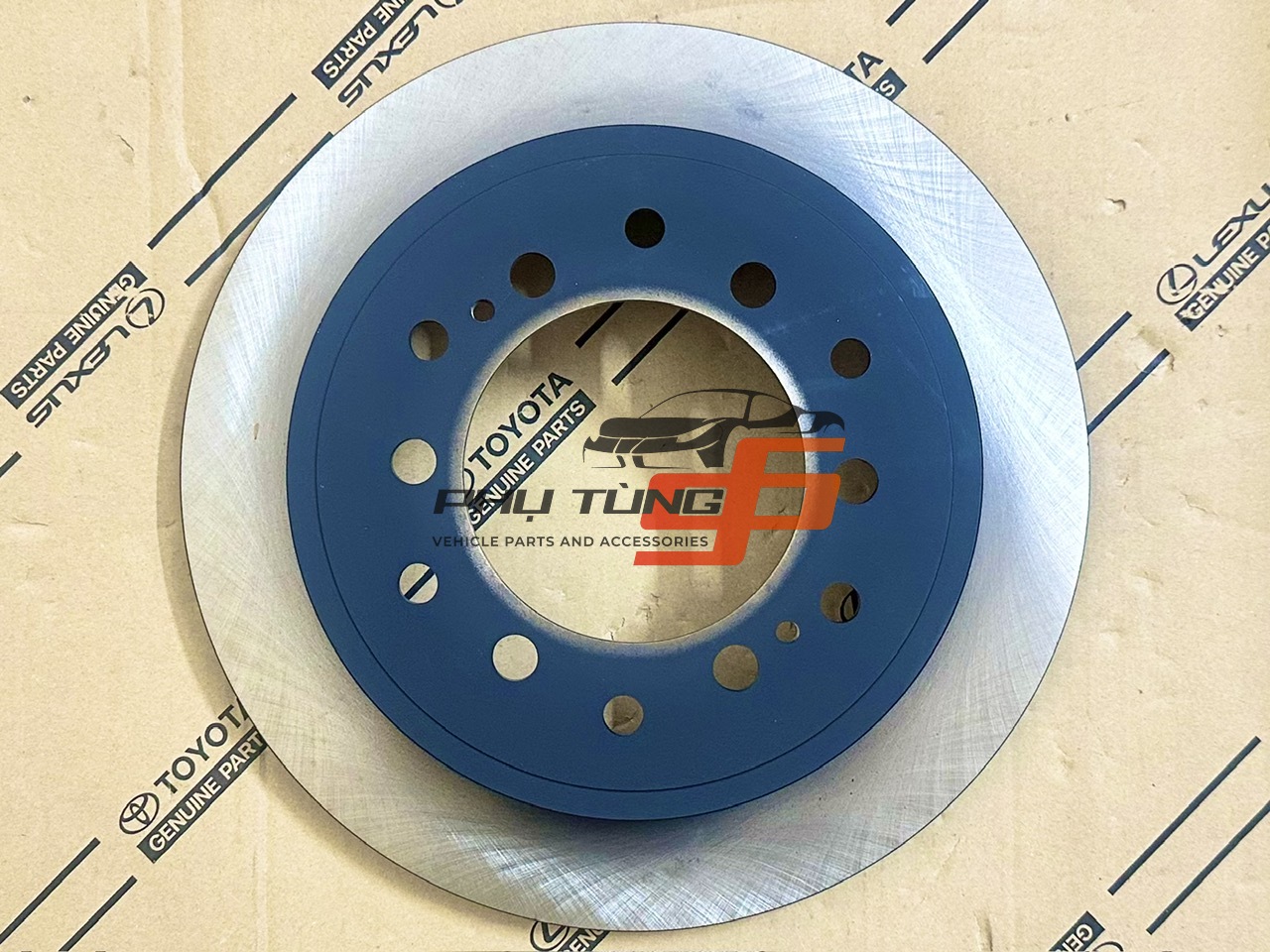 42431-60311  Đĩa phanh sau Prado 2010 - GX460 - 4Runner - FJ Cruiser - Fortuner