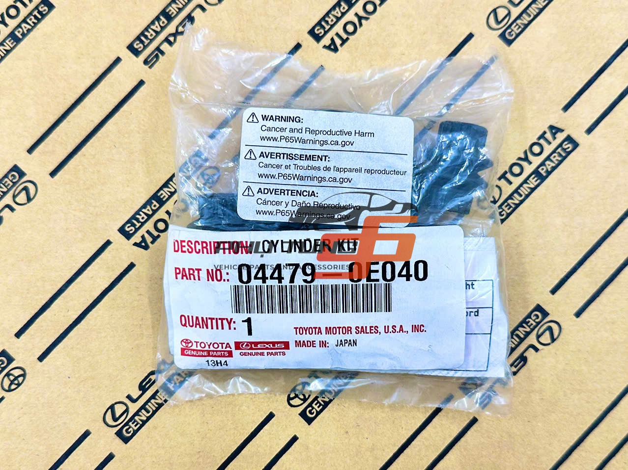 04479-0E040 Bộ cupben phanh sau Highlander