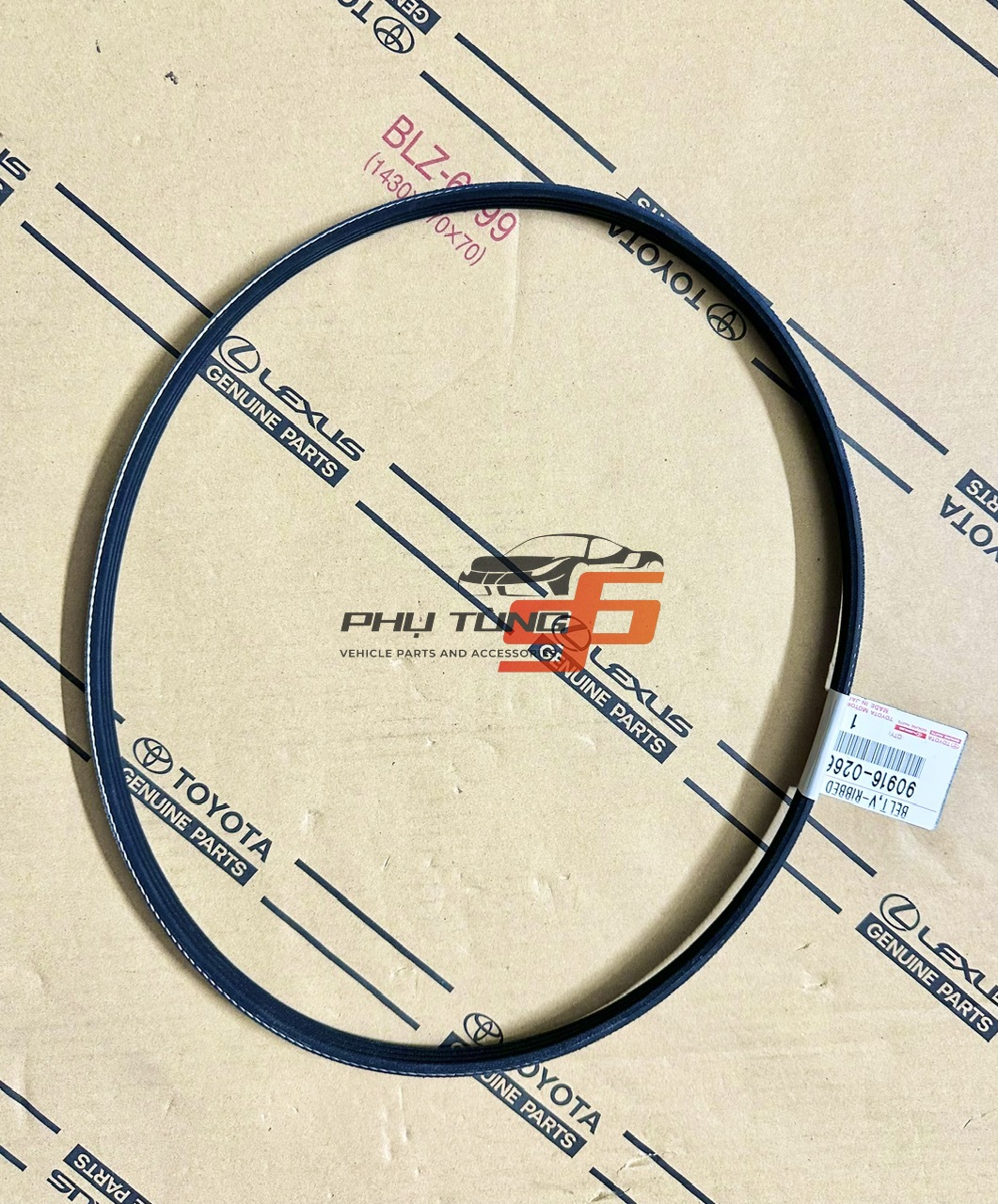 90916-02661  Dây curoa tổng 2UR LS600H